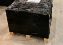 九千谷 缠绕膜50cm*260m膜净重3kg*1卷 黑色 PE工业保鲜膜打包膜包装膜宽塑料保护薄膜拉伸膜0644 实拍图