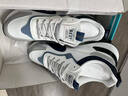 里奇.乔丹   RICKY JORDAN男鞋春夏品牌皮面透气运动鞋休闲减震旅游鞋户外百搭防臭跑步鞋男 QD331白色【皮面款】 39 实拍图