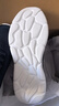 斯凯奇（Skechers）夏季男鞋新款轻便一脚蹬透气网面休闲运动跑步鞋百搭慢跑鞋 海军蓝色/橘色/210281-NVOR 43 实拍图