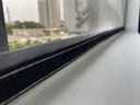 诗美尔免打孔防蚊金刚纱窗网自装魔术贴自粘型窗户家用磁铁隐形简易门帘 金刚网纱-整片款  灰纱+黑贴 0cm*0cm 【定制】 实拍图