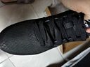 鸿星尔克男鞋破空运动鞋男气垫跑步鞋减震旅游休闲鞋防滑跑鞋 正黑/浅灰-0056 43 实拍图
