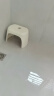 懒角落加厚防滑塑料凳子可叠加家用浴室防滑凳简易垫脚小矮凳 米白色 实拍图