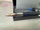 凌美（LAMY）钢笔签字笔 生日节日礼物学生成人练字文具 德国进口 演艺系列 商务套装礼盒 帝国蓝 EF0.5mm 实拍图