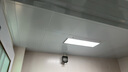 美的（Midea）集成吊顶铝扣板300*600大板厨房卫生间吊顶扣板天花板包安装辅材 5㎡【亚白30*30】厚0.5mm 实拍图