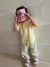 G.duck童装女童夏装套装儿童服装夏季2026新款女宝宝夏天衣服小童休闲装 黄色 100 尺码2~3岁【 90-100cm】cm 实拍图