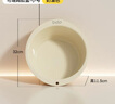 bdo加厚塑料盆泡脚盆洗菜水盆婴儿盆洗脸盆通用盆31cm白+28cm蓝 2个 实拍图