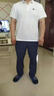 冰丝保罗有领男士短袖T恤夏季潮流翻领子衬衫领POLO衫半袖上衣服 潮社坊-R23白色 (冰丝凉感) XL （建议125-135斤以内） 实拍图