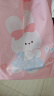 Babyprints围兜婴儿罩衣儿童吃饭宝宝围嘴防溅水油反穿衣2件装 花兔奇遇 实拍图