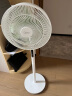 美的（Midea）【幸运草安睡风扇1S】家用轻音立式声控电风扇柔风遥控落地扇台式桌面小型大风量一级能效抗菌电扇 实拍图