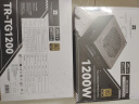 Thermalright(利民)  额定1200W TR-TG1200 ATX3.0电源 金牌全模组 原生PCIE5.0 全日系电解电容 14CM小机身 实拍图