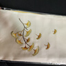 蜀绣桑蚕丝围巾手工刺绣真丝围巾中国特色礼品送老外出国留学礼物 知秋银杏-京东快递 实拍图