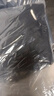 都美姿休闲裤男夏季系带松紧腰百搭运动弹力哈伦裤宽松束脚小脚九分裤男 黑色-百搭 XL 实拍图