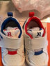 卡特兔宝宝学步鞋秋季小K盾机能鞋男女童宝宝幼儿园小白鞋婴儿鞋X3CE016 实拍图