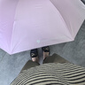 ENGMARSS 英玛仕雨伞手动遮阳伞晴雨两用女便携折叠防晒学生太阳伞-渐变粉黄 实拍图
