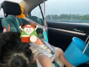 贝贝卡西 汽车用儿童安全座椅0-12岁母婴儿可坐可躺360度旋转isofix硬接 莫柑橙【升级款】360°旋转 可坐可躺360°旋转 实拍图