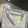 爱慕内衣女纯棉V领宽松中长睡裙睡衣家居服逸家AM449241紫色165 实拍图