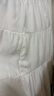 浪莎白色半身裙女春夏季薄款高腰a字百褶蛋糕裙女优雅芭蕾长裙子女 实拍图