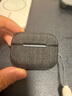 INCASE适用于AirPodsPro2代保护套苹果airpodpro二代耳机壳羊毛材质防摔全包潮流保护壳纹理黑色 实拍图
