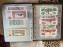 集邮册邮票收藏册定位册空册皮革缝制邮票活页收藏保护册单本 自带10张一行 实拍图