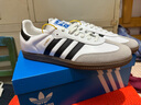 阿迪达斯 adidas三叶草sambaT头鞋运动鞋男女休闲鞋B75806 43 实拍图