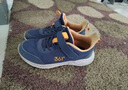 361°儿童运动鞋男童跑鞋秋冬密网轻便魔术贴女童皮革加绒保暖运动鞋 【四季密网】墨蓝/芒果金黄色 33 实拍图