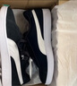 彪马（PUMA）经典复古百搭休闲板鞋男女同款简约运动鞋SMASH 361730 黑色-白-01 40.5 实拍图