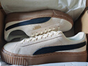 彪马（PUMA）【厚底鞋】增高小白鞋松糕鞋女子休闲板鞋PLATFORM363559 米白色-黑色-01 38 实拍图