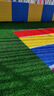 清雅草坪仿真草皮假草围挡户外装饰幼儿园儿童游乐场假草坪人造假草坪 20mm普通彩虹跑道 实拍图