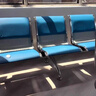 班歌三人位排椅医院候诊椅输液椅休息联排公共座椅机场椅等候椅不锈钢 三人位带垫 实拍图