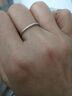 Lnieer999足银素圈戒指男女礼物轻奢小众设计高级感食指戒足银指环尾戒 实心足银999古法戒指 15号 实拍图