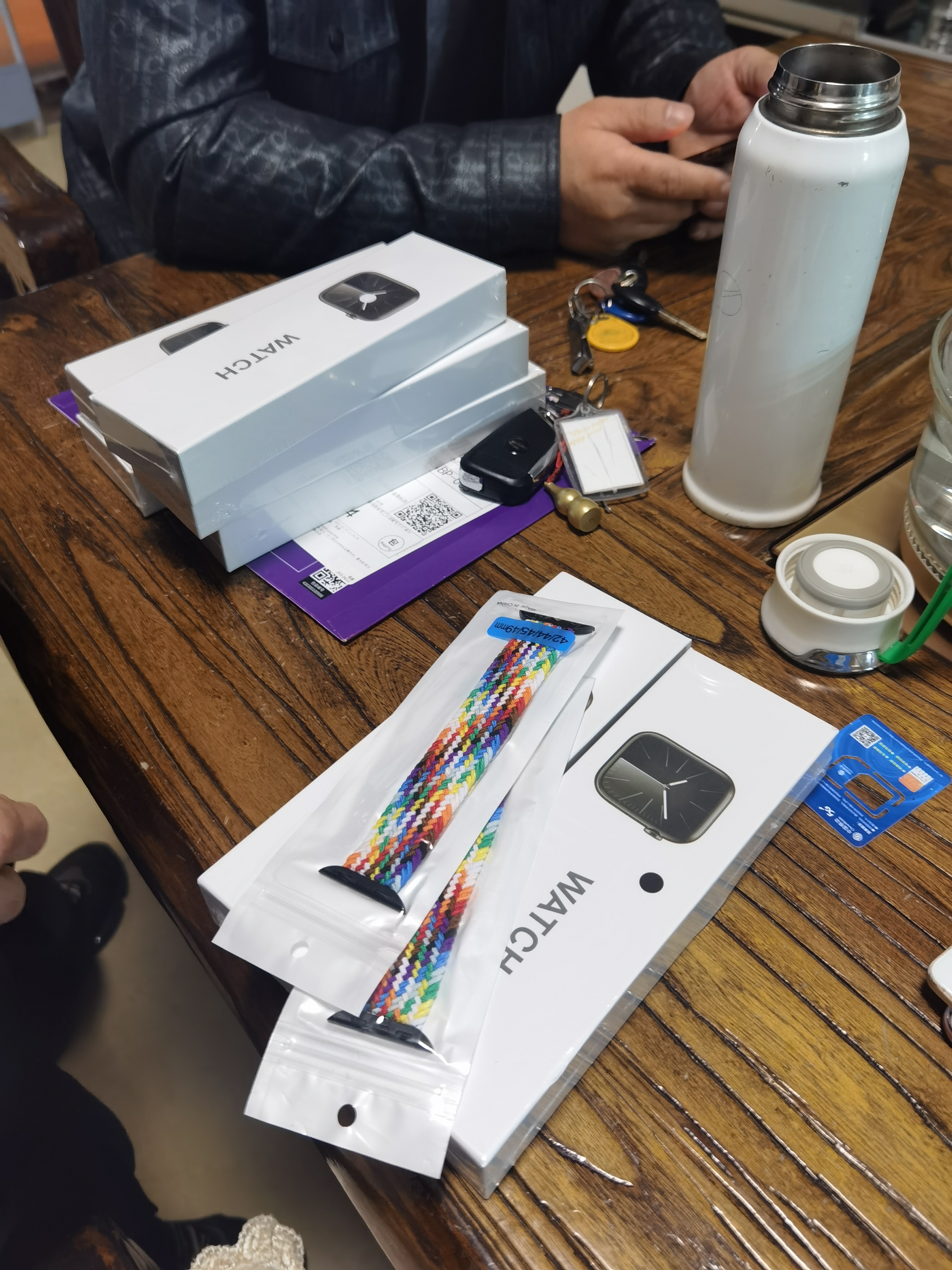 崇戴 【S10抢先版】顶配华强北s10手表iwatch适用iOS安卓手机蓝牙电话可支付 黑色+通话听歌超大屏 实拍图