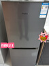 荣事达（Royalstar）187升双门冰箱家用小型大容量 节能低噪租房冷藏冷冻超薄微霜低音保鲜电冰箱 165L【一级能效】两天一度电 钛深灰 实拍图