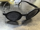 LOVECRAFT儿童折叠圆框-黑框灰片（1-5岁）太阳镜便携墨镜宝宝防紫外线眼镜 实拍图