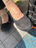 斯凯奇（Skechers）单鞋女鞋夏季透气舒适一脚蹬平底浅口轻便休闲鞋工作鞋100686 实拍图
