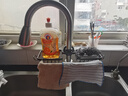 艾杰普水龙头置物架厨房水槽置物架用具沥水架洗碗抹布架挂篮 双槽带杆 实拍图