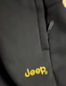 吉普（JEEP）休闲裤男秋冬季宽松潮流百搭直筒裤子男士运动男裤 黑色加绒 XL 实拍图