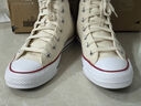 匡威（Converse）官方 All Star男女简约休闲板鞋高帮鞋小白鞋159484C 159484C 38 实拍图