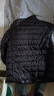 鸭鸭（YAYA）羽绒服男立领纯色短款保暖鸭绒百搭时尚男女情侣轻薄羽绒外套 实拍图