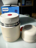 飞利浦焖烧杯壶保温饭盒女便携316L不锈钢保温桶上班族学生焖粥带饭餐盒 600ml米白色-316L不锈钢 实拍图