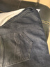 皮尔卡丹牛仔裤男春季棉弹柔软宽松商务休闲直筒裤男士裤子黑色31 实拍图