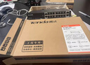Tenda腾达 16口百兆poe+2千兆上联交换机 家用企业用监控网络分线分流器 S118PC-BH 实拍图
