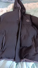 回力棉服男冬季加厚保暖连帽外套男潮流宽松棉衣防寒男装黑色2XL 实拍图