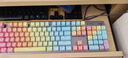 罗技（Logitech） K845机械键盘 有线全尺寸104键背光电竞机械TTC轴办公游戏键盘 台式机笔记本男生女生 K845茶轴-紫罗兰 实拍图