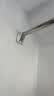 未来式免打孔伸缩晾衣杆阳台固定晾衣架窗帘杆衣柜杆卫生间浴帘杆支撑杆 【32加粗管径】原色银-不锈钢 3.5-4.3米墙距适用【约承重240斤】 实拍图