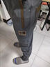 妄潮冰丝薄款休闲裤男春夏直筒运动长裤子男士韩版潮流百搭大码工 【冰丝凉感跑量款】K200深灰 3XL 建议体重145-155斤可穿 实拍图