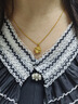 中国黄金（CHINA GOLD）四叶草黄金项链女足金吊坠新款生日礼物女送女友老婆妈妈结婚纪念 京速达-足金四叶草吊坠[送S925链] 实拍图