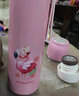 富光 儿童保温杯男女宝宝小学生水杯子弹头钢盖便携带提绳直饮茶杯子 500ml粉色火烈鸟【316不锈钢】 实拍图