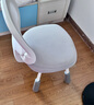 儿童学习椅子舒服久坐初中小学生家用书桌靠背电脑椅升降写字座椅 【加粗升降腿+海绵款】季风灰 实拍图