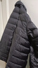 京东京造【air+零压羽绒】轻薄羽绒服男外套冬立领白鸭绒 曜石黑L 实拍图