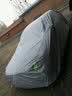 牧安奔驰c200l车衣e300l车罩glc gla c级e级s级牛津布防雨防晒车套 银灰色 实拍图